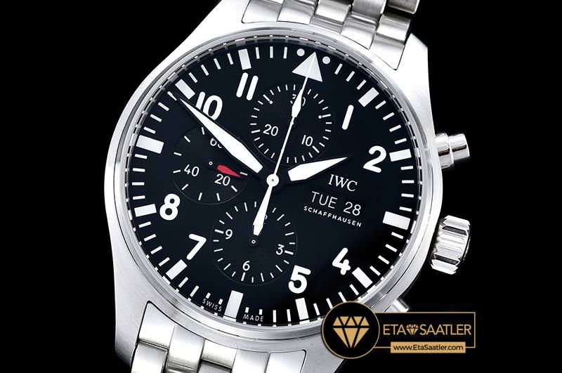 IWC0339 - IWC Pilot Chronograph Ref.3777 SSSS Black V6F A7750 modelleri IWC0339 - IWC Pilot Chronograph Ref.3777 SSSS Black V6F A7750 - 01.jpg